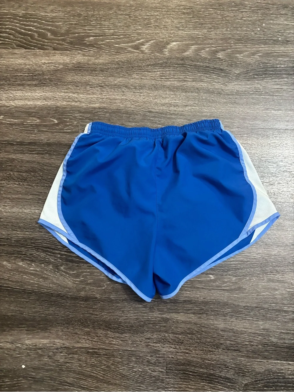 Nike Royal Blue Girl’s Athletic Shorts with White Trim